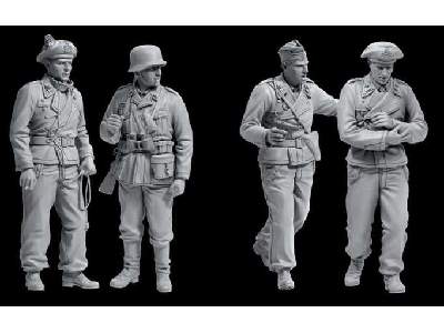 Figurki Ghost Division Tank Crew Blitzkrieg 1940 - image 2