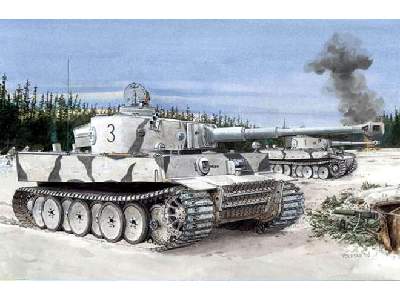 Tiger I, Initial Production s.Pz.Abt.502 Leningrad Region 42/43 - image 1
