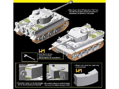 Tiger I Early Production TiKi Das Reich Division Battle Kharkov - image 15