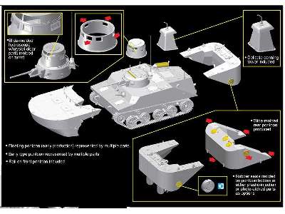 IJN Type 2 Ka-Mi Amphibious Tank w/Floating Pontoon Early  - image 5