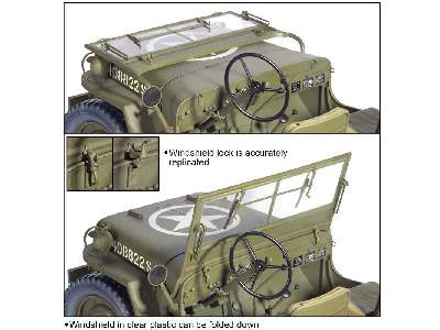 U.S. 1/4 Ton 4x4 Truck w/.30 cal Machine Gun - image 2