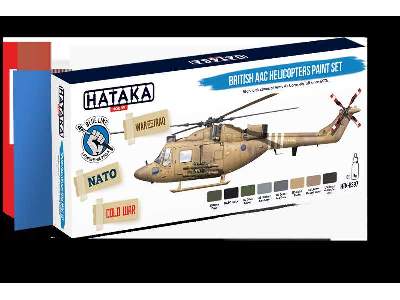 Htk- Bs87 British Aac Helicopters Paint Set - image 1