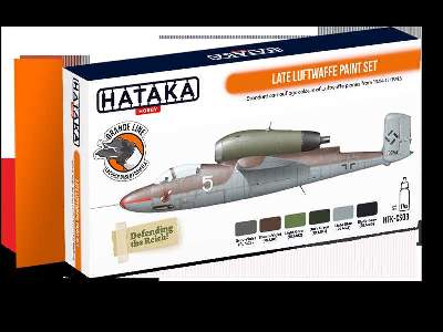 Htk-cs03  Late Luftwaffe Paint Set - image 1