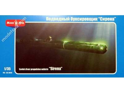 Sirena - Soviet Diver Propulsion Vehicle (Midget Submarine) - image 1