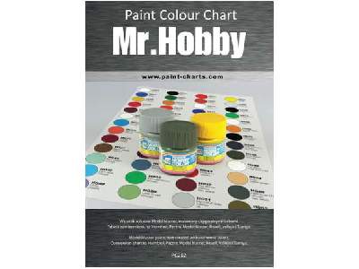 Paint Colour Chart - Revell - 20 mm