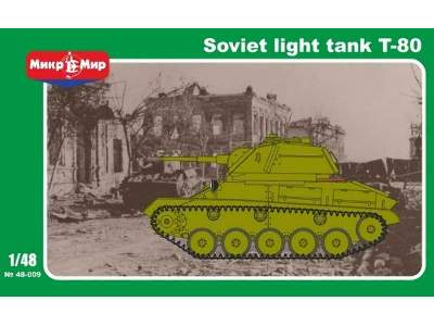 Soviet Light Tank T-80 - image 1