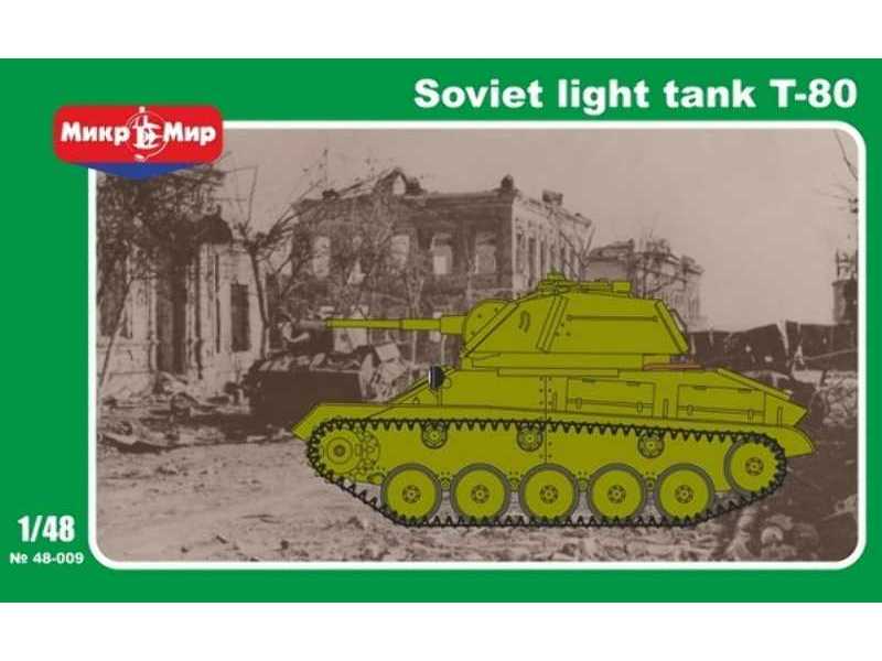 Soviet Light Tank T-80 - image 1