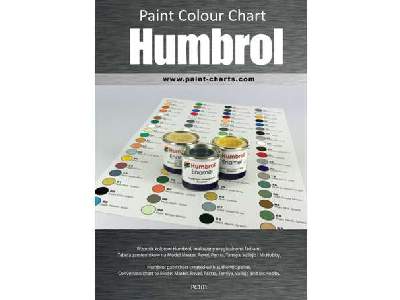 Paint Colour Chart - Humbrol - 12 mm - image 1