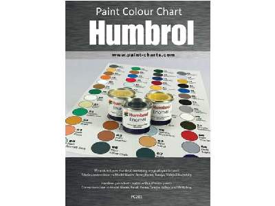 Paint Colour Chart - Humbrol - 20 mm - image 1