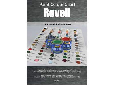 Paint Colour Chart - Revell - 12 mm - image 1