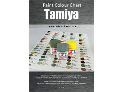 Paint Colour Chart - Tamiya - 12 mm - image 1