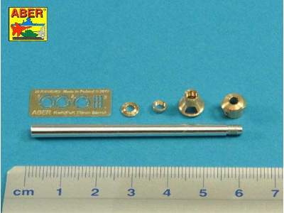 75mm KwK40L/48 barrel w/middle muzzle brake for Pz.Kpfw.VI, A.H - image 2