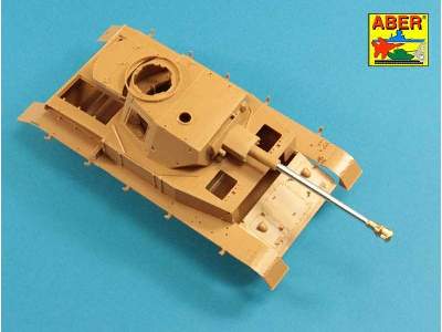 75mm KwK40L/48 barrel w/middle muzzle brake for Pz.Kpfw.VI, A.H - image 3