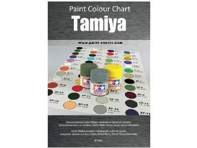 Paint Colour Chart - Tamiya - 20 mm - image 1