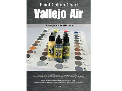 Paint Colour Chart - Vallejo Air - 20 mm - image 1