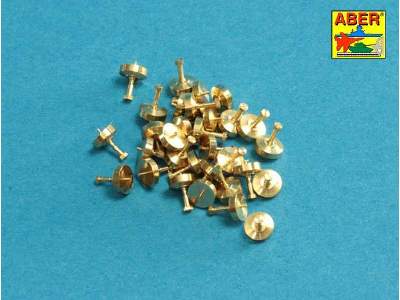 Turned imitation of Hexagonal bolts 0,85 x 1,30 mm x 30 pcs - image 1