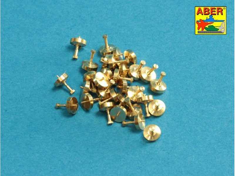 Turned imitation of Hexagonal bolts 0,85 x 1,30 mm x 30 pcs - image 1