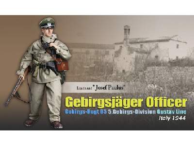 Josef Paulus - Leutnant - Gebirgsjäger Officer, Gebirgs-Regt 85 - image 2