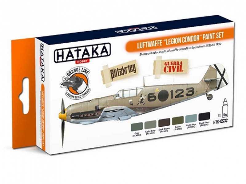 Htk-cs32 Luftwaffe Legion Condor Paint Set - image 1