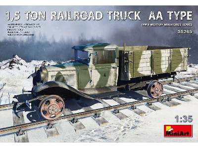 1,5 Ton Railroad Truck Gaz-AA - image 1