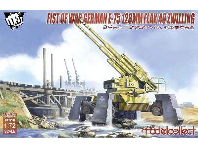 Fist Of War German WWii E75 Flak 40 Zwilling Panzer - image 1