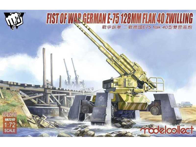 Fist Of War German WWii E75 Flak 40 Zwilling Panzer - image 1