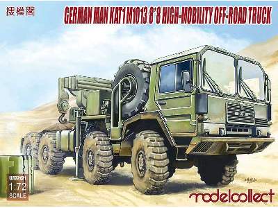German Man Kat1m1013 8*8 High-mobility Off-road Truck - image 1