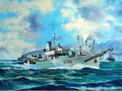 Flower Class Corvette HMS BUTTERCUP - image 1