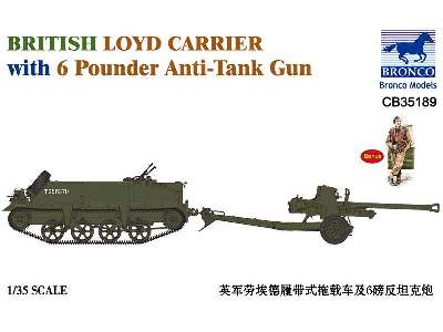 British Loyd Carrier With 6 Pounder Anti-tank Gun - image 1