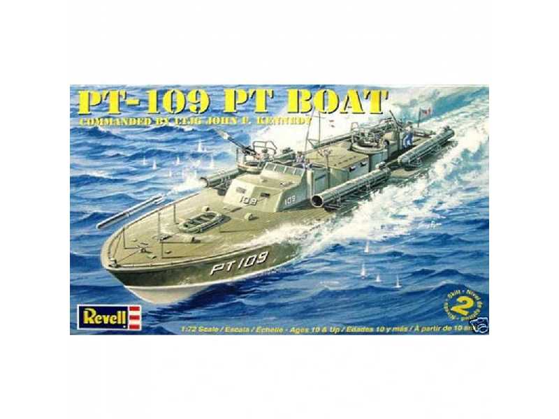 Monogram 0310 - 1/72 Pt-109 P T Boat - image 1