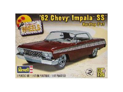 Monogram 4281 - 1/25 '62 Chevy Impala Ss Hardtop - image 1