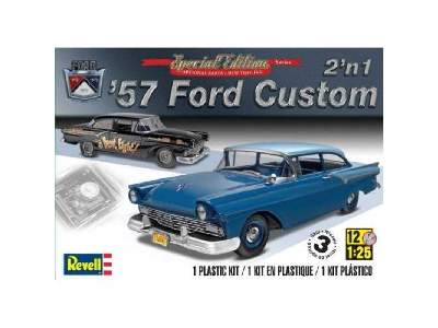 Monogram 4283 - 1/25 '57 Ford Custom 2in1 - image 1