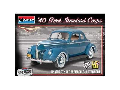 Monogram 4371 - 1/25 '40 Ford Standard Coupe - image 1
