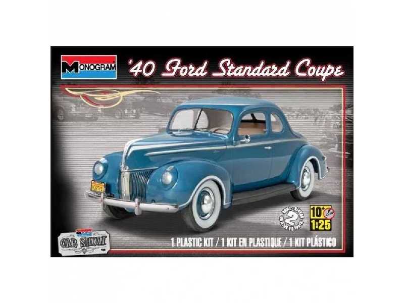 Monogram 4371 - 1/25 '40 Ford Standard Coupe - image 1
