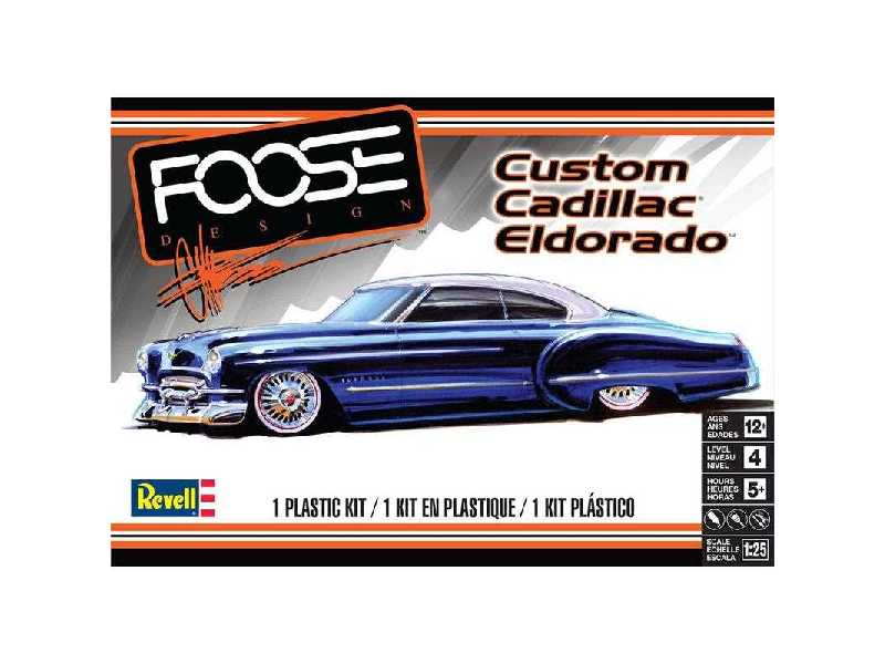 Monogram 4435 - 1/25 Custom Cadillac Eldorado - image 1