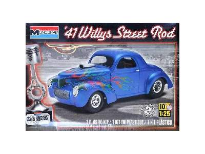 Monogram 4909 - 1/25 Willys Street Rod - image 1