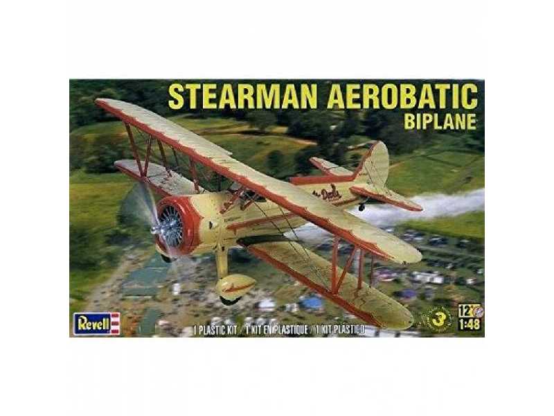 Monogram 5269 - 1/48 Stearman Aerobatic Biplane - image 1