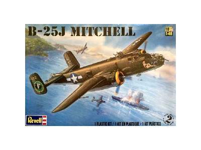 Monogram 5512 - 1/48 B-25j Mitchell - image 1