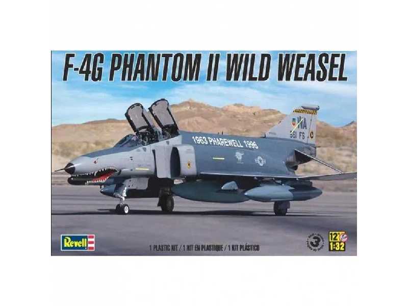 Monogram 5994 - 1/32 F-4g Phantom Ii Wild Weasel - image 1