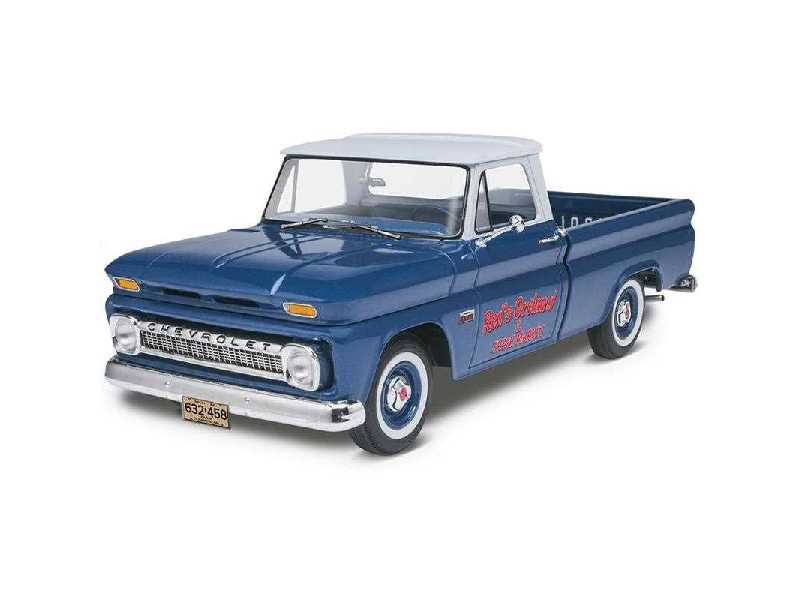 Monogram 7225 - 1/25 1966 Chevy Fleetside Picku - image 1