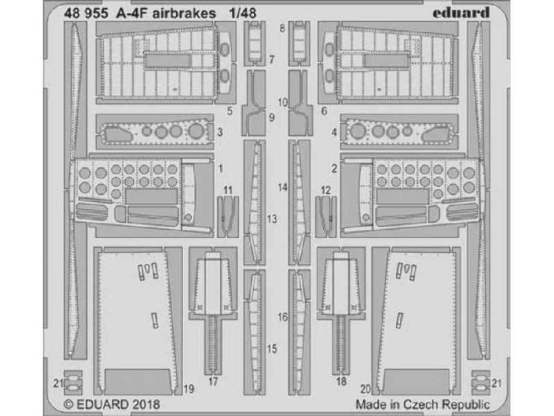 A-4F airbrakes 1/48 - Hobby Boss - image 1