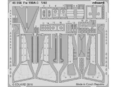 Fw 190A-3 1/48 - Eduard - image 1