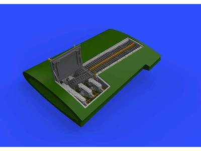 P-51D gun bays 1/48 - Airfix - image 3