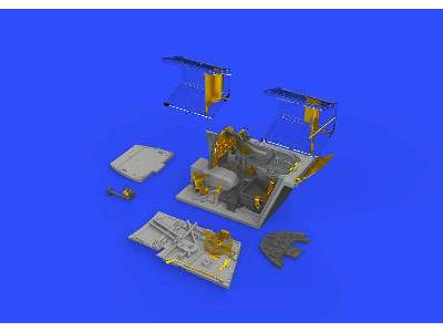 Bf 109G-6/ U4 cockpit 1/48 - Tamiya - image 3