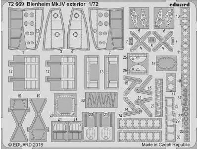 Blenheim Mk. IV exterior 1/72 - Airfix - image 1