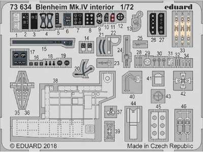 Blenheim Mk. IV interior 1/72 - Airfix - image 1