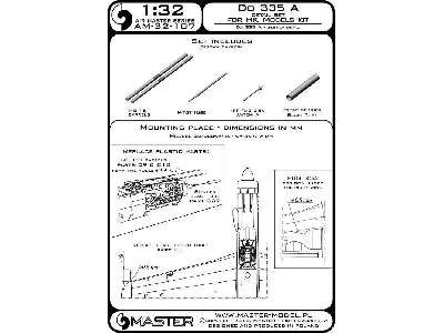 Do 335 A &#8211; Zestaw Detali &#8211; Mg 151, Antena Fug 25a, R - image 3