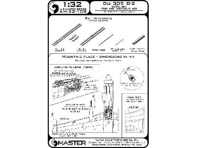 Do 335 B-2 &#8211; Zestaw Detali &#8211; Mg 151, Końcówka Mk-103 - image 3