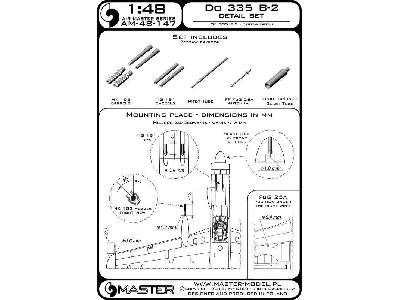 Do 335 B-2 &#8211; Zestaw Detali &#8211; Mg 151, Końcówka Mk-103 - image 3