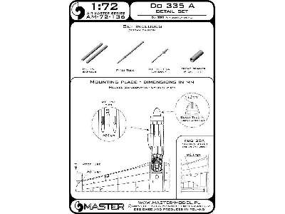 Do 335 A &#8211; Zestaw Detali &#8211; Mg 151, Antena Fug 25a, R - image 3